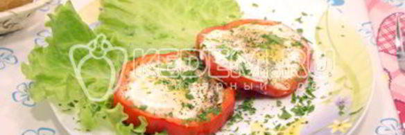 глазунья в перце