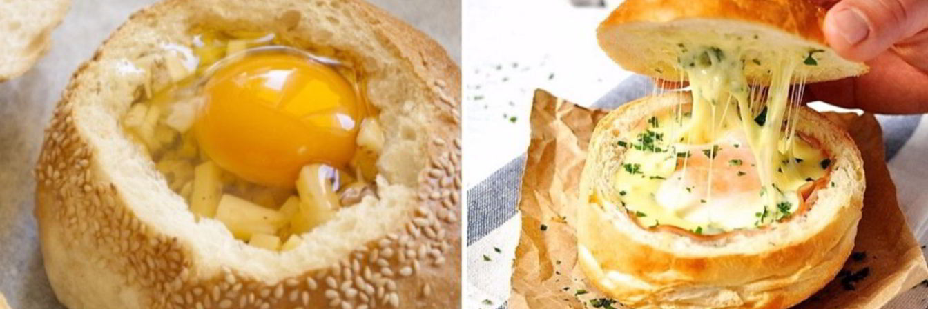 Яичница на завтрак