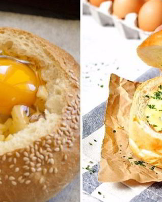 Яичница на завтрак