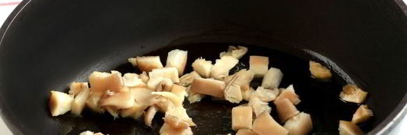 яичница с грибами