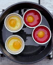 Яичница с помидорами