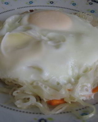 Яичница в гнезде