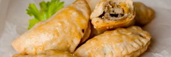 эмпанадитас со свининой и баклажаном