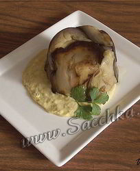 Закуска из баклажанов с овощами