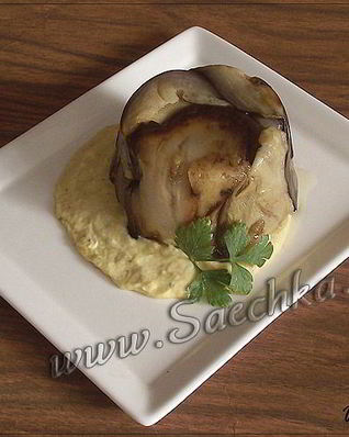 Закуска из баклажанов с овощами