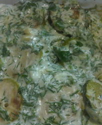 Закуска из кабачков