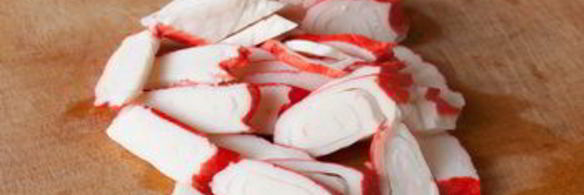 закуска из крабовых палочек на огурцах