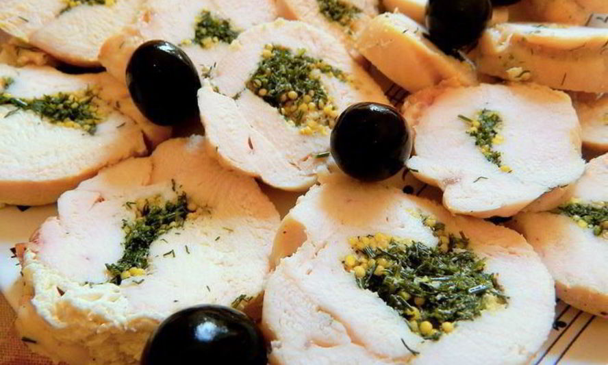 Рецепт закуски из куриной грудки раковые шейки