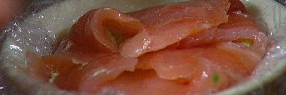 закуска из семги с рисом