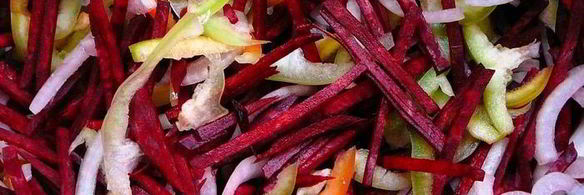 закуска из свеклы и болгарского перца