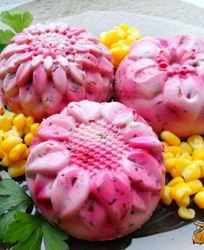 Закуска из свеклы и сельди