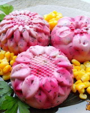 Закуска из свеклы и сельди