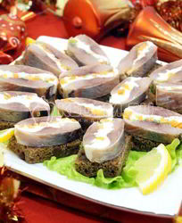 Закуска Новогодняя селедочка