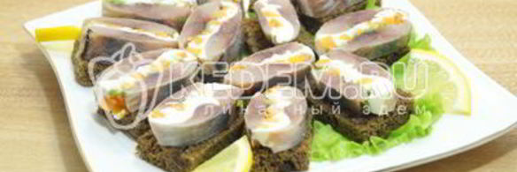 закуска новогодняя селедочка