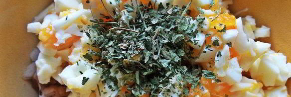 закуска скумбрия с яйцом