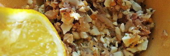 закуска скумбрия с яйцом