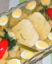 Заливное из куриных грудок