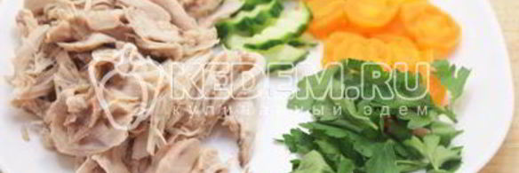 заливное из курицы новогоднее