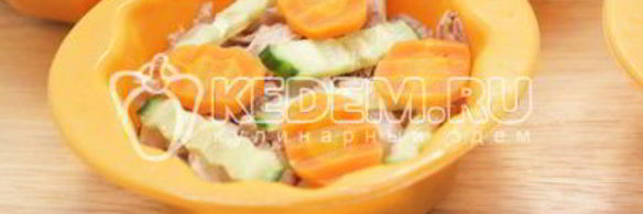 заливное из курицы новогоднее