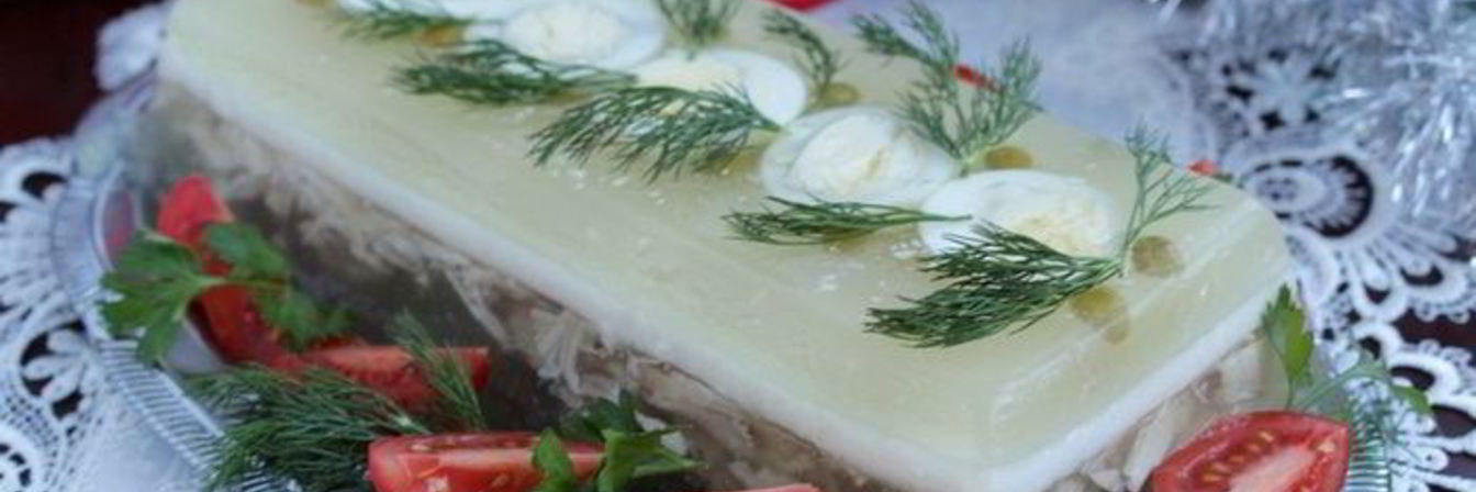Заливное из курицы