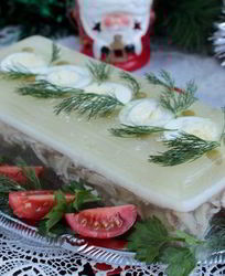 Заливное из курицы