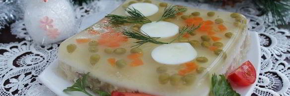 заливное из курицы