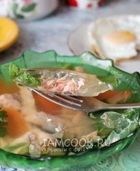 Заливное из семги