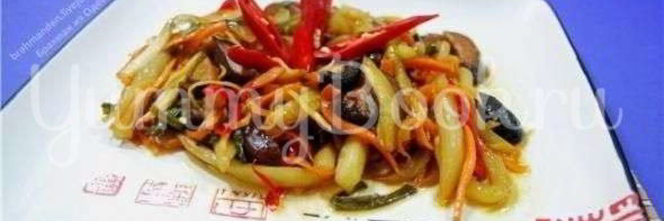 Жареный огурец