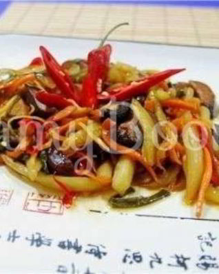 Жареный огурец