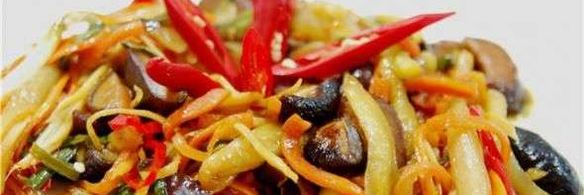 жареный огурец