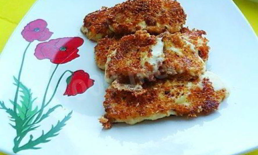 Рецепт жареного в сухарях сыр сулугуни отличная закуска