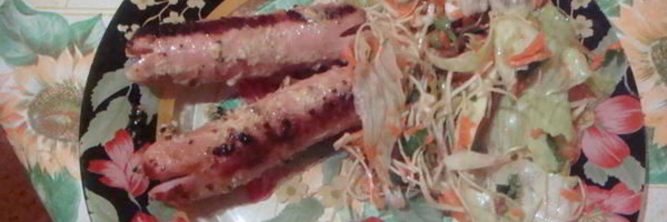 Жареные сосиски