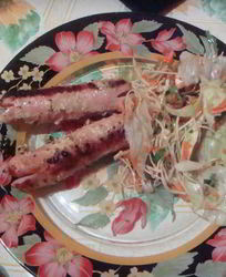 Жареные сосиски