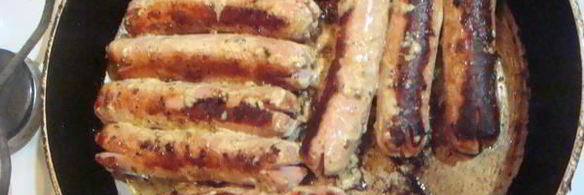 жареные сосиски