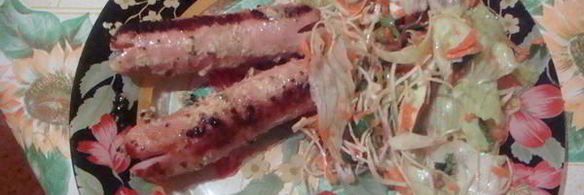 жареные сосиски