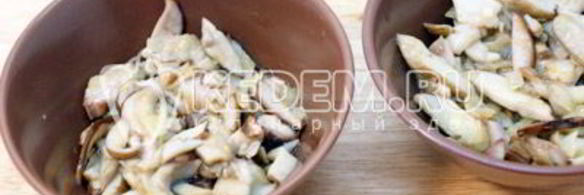 жульен из белых грибов