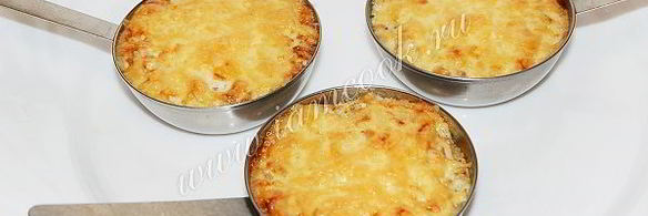 жульен с курицей