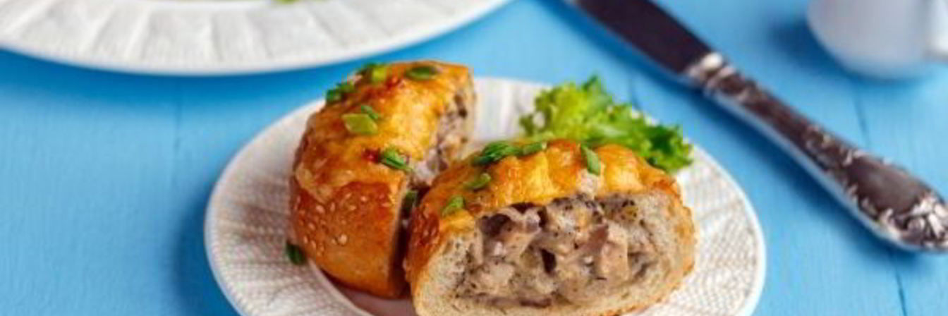 Жульен в булочках