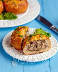 Жульен в булочках