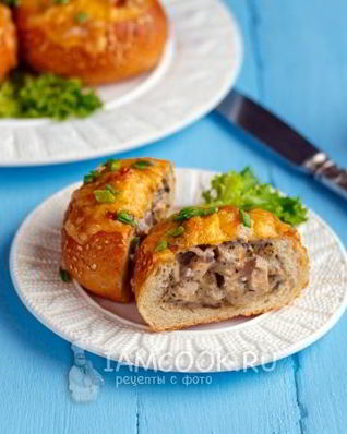 Жульен в булочках