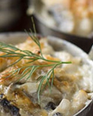 Жюльен из курицы с грибами