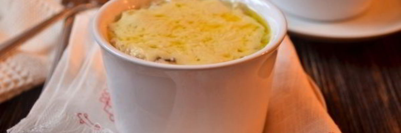 Жюльен с креветками