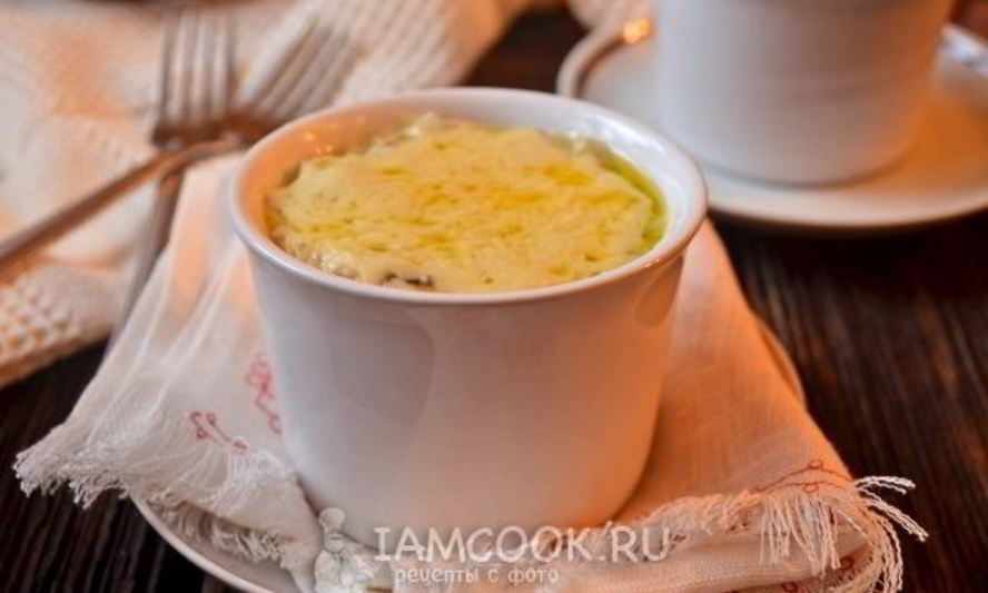 Рецепт жюльена с креветками